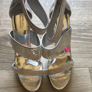 SILVER FULL OF GLITS  HEEL